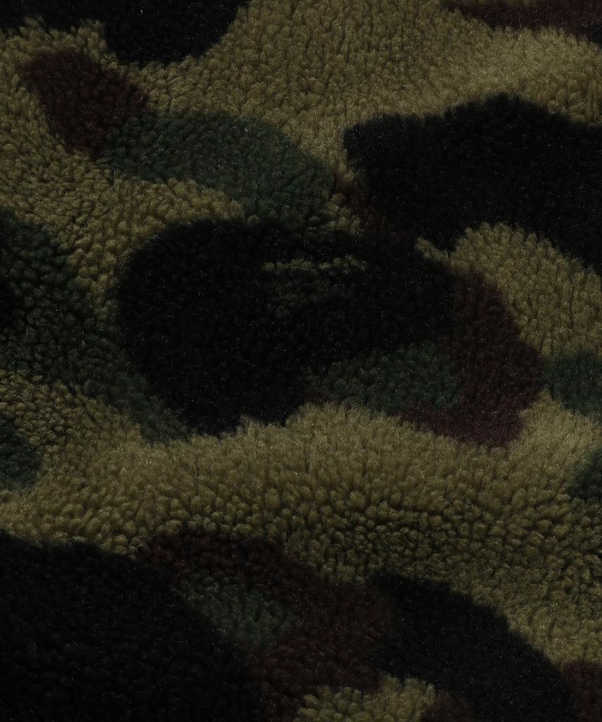 Bape First Camo Fleece Jacket (W) Green