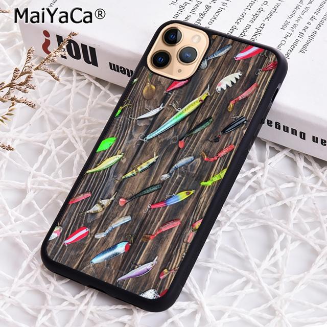 Pike Fishing Bait Spinner Phone Case For iPhone 17 Air 16 Pro Max 15 14 Plus 12 13 Shell Cover Coque