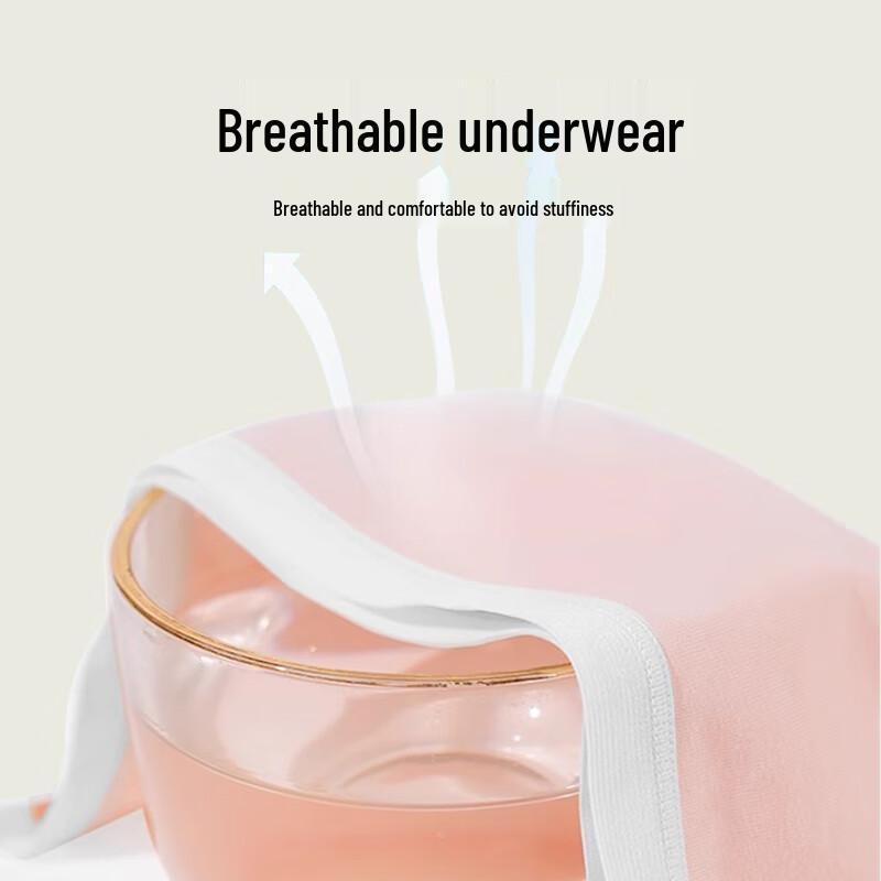 Langsha Women's 7A Antibacterial Cotton Briefs