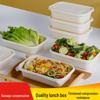 HUIHUADU Biodegradable Corn Starch Takeaway Food Containers