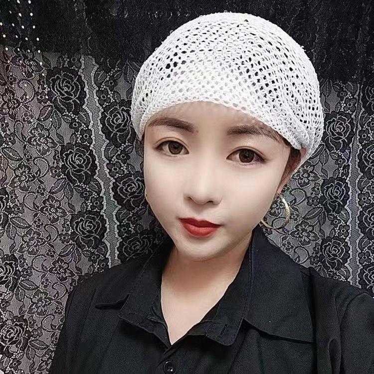 

Летняя вращающаяся шляпа, повседневная, универсальная, ажурная, двухслойная, дышащая и удобная конструкция