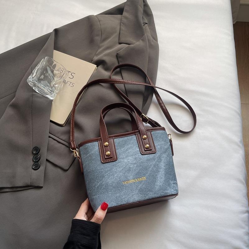 

High-end light luxury small bag women s new versatile messenger bag niche unpopular portable bucket bag women