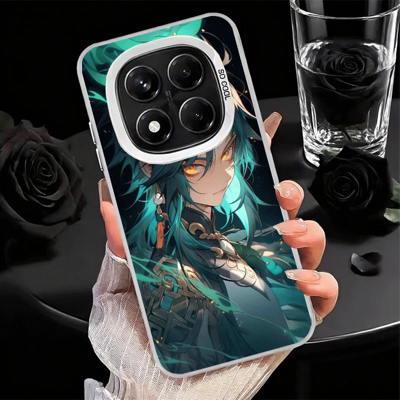 Genshin Impact Xiao Soft Phone Case for Xiaomi Redmi Note 13 14 15 Pro Plus 12S 12 11S 11 11T 10S 10 Shockproof Cover Back Shell