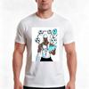 God Of Thunder Tshirt Summer Casual Cotton Tee Oversized Streetwear Tops Vintage Graphic Print Loose Fit Short Sleeve