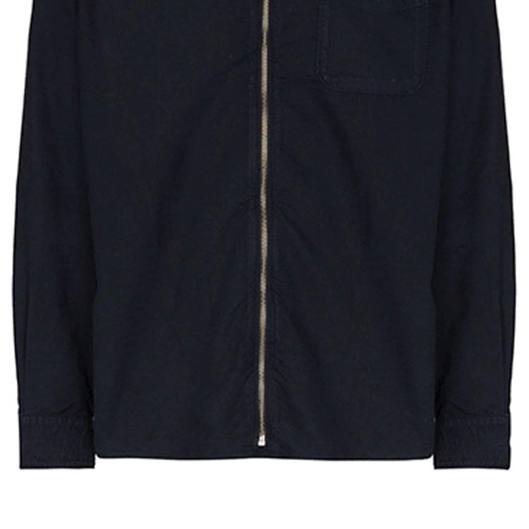 Polo Ralph Lauren FW21 Zip-Up Shirt Jacket Men Jackets Navy-Blue 710842650-002