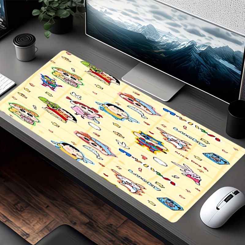 Cartoon comics Print Mouse Pad, for Keyboard Pad Laptop PC Mat for Office Home Use, Desk Decor, Perfect Birthday Gift for Gamers