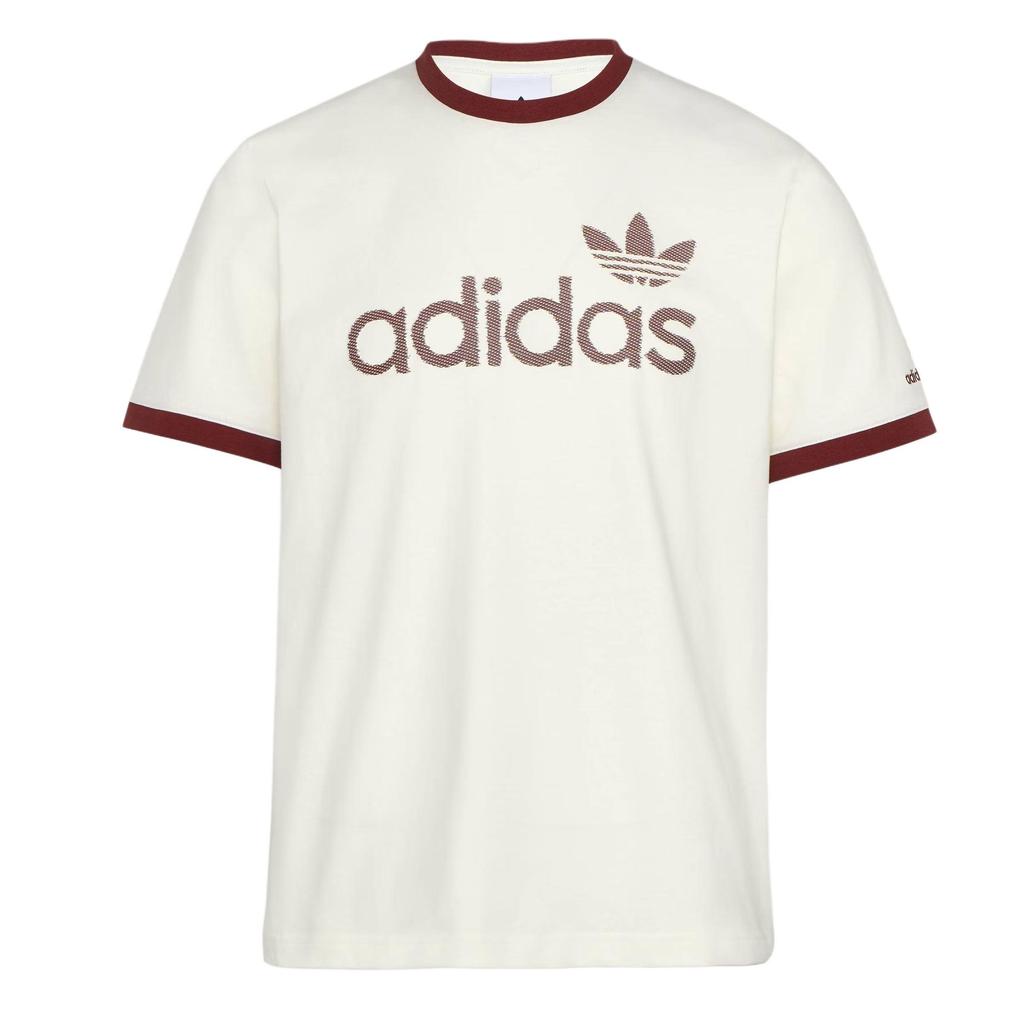 adidas Originals Ringer Katoenen Sport Pullover Korte Mouw T-shirt Heren Tops KY8452
