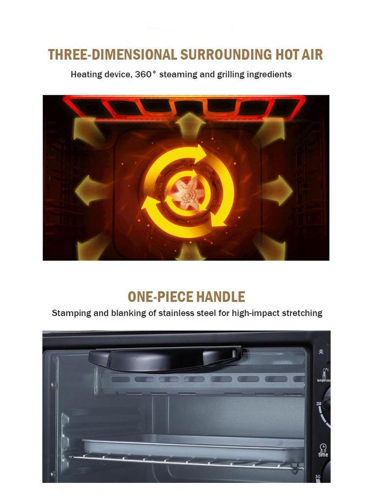 3-i-1 Multifunksjonell Frokostmaskin: Kaffe, Brødrister og Engelsk Frokostmaskin