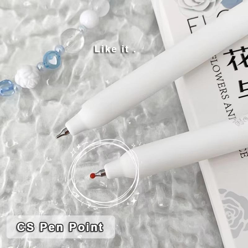 12Pcs Romantic Flower Series Gel Pen for Students 0.5MM Quick Dry Gel Ink Pen Rotate Writing Pen School Office Supplies High Quality Novelty Signature