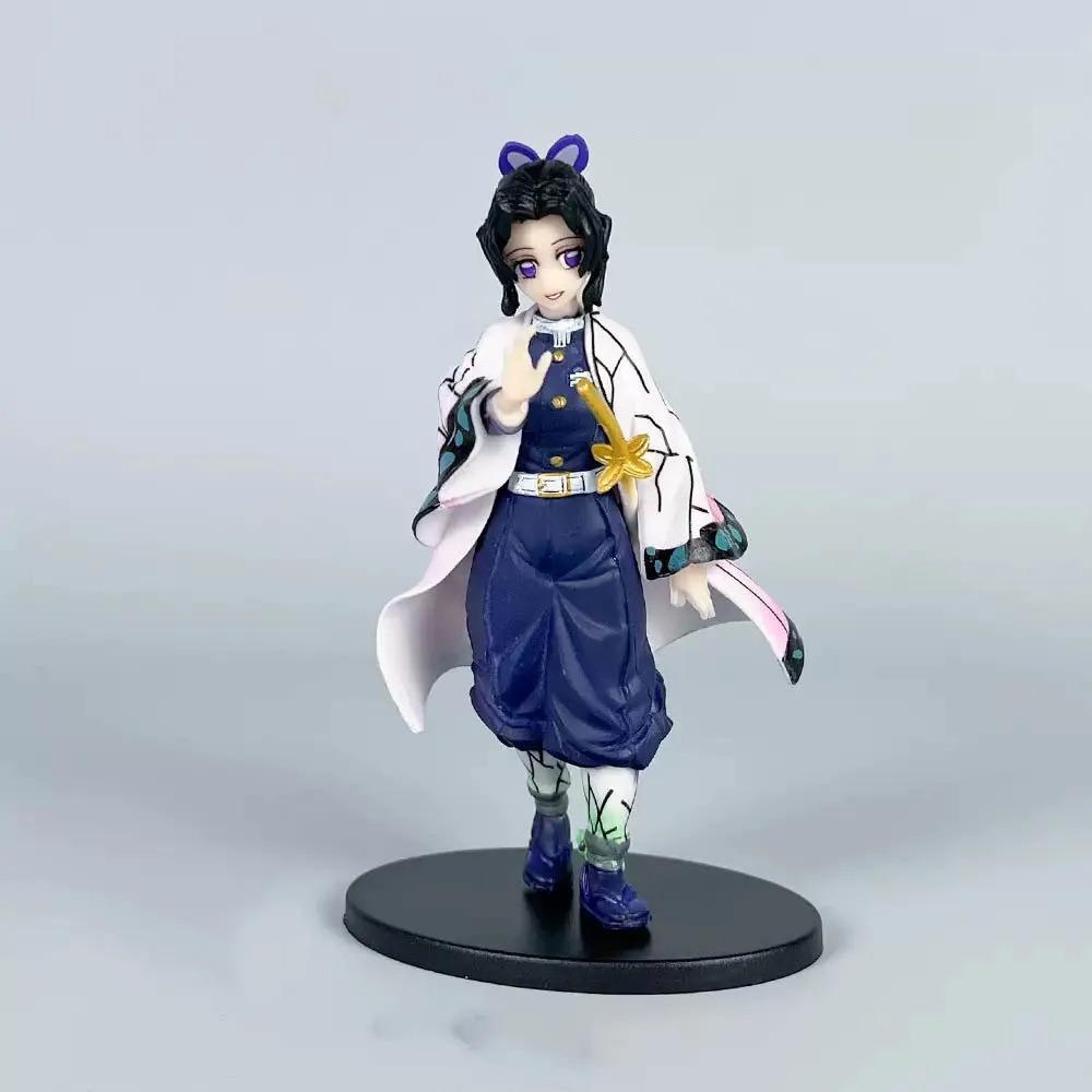 Hot Anime Demon Slayer Kimetsu no Yaiba Figure Nezuko Tanjirou Mitsuri Shinobu Zenitsu Kyoujurou Action Figural Model Toy Gifts