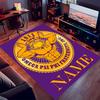 Custom personalization Omega Psi Phi Print Area Rug - Soft, Washable Non-Slip Indoor Mat,Living Room,Home&Office Decorative Rug