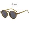 New Fashion Round Women Sunglasses Men Retro Personality Sunglasses Plastic Gradient Outdoor Sports Sun Glasses UV400