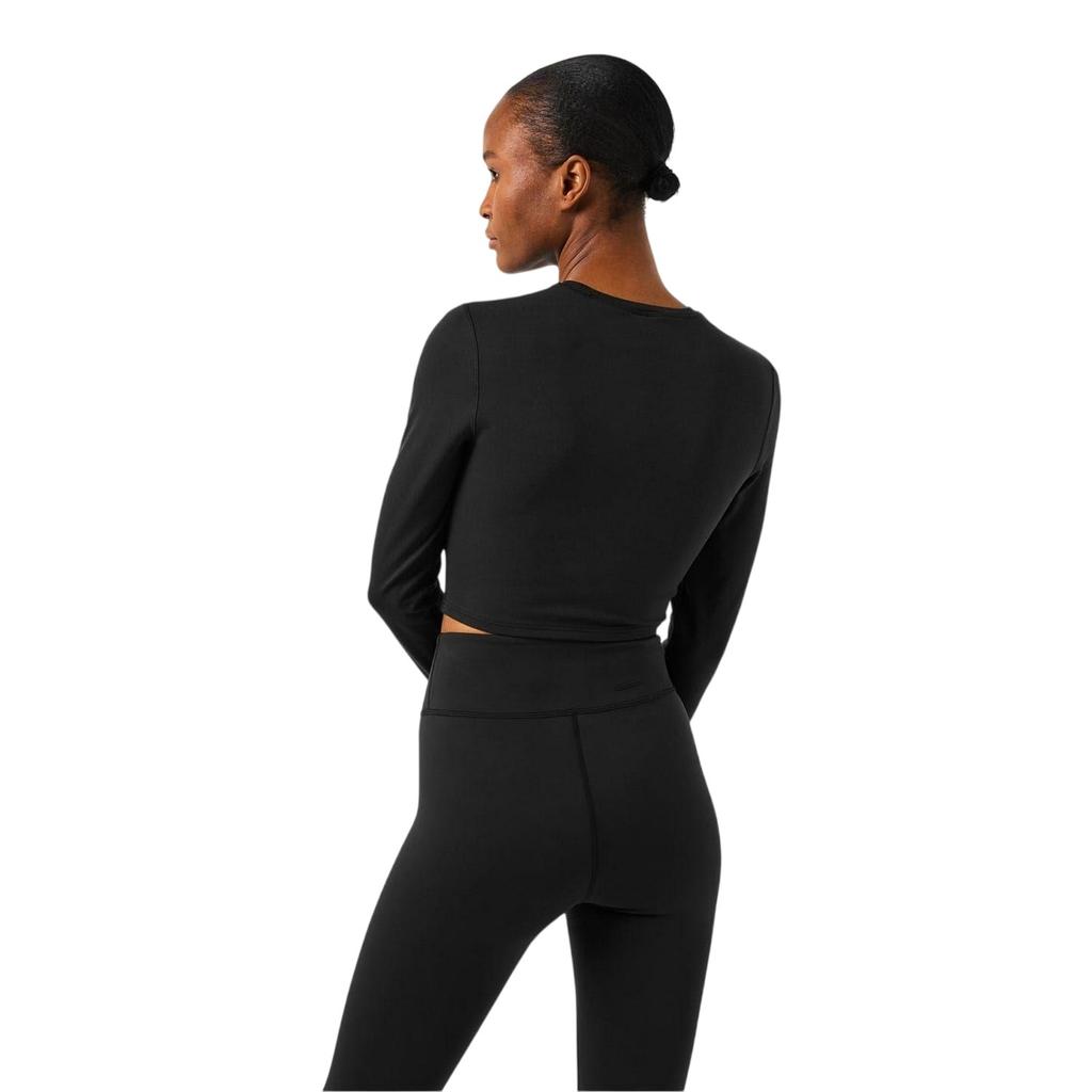 USA Pro Womens/Ladies Logo Long-Sleeved Crop Top