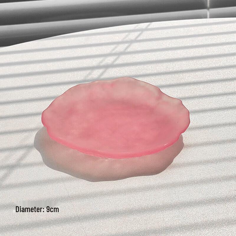 Qīwēi Nordic Irregular Glacier Glass Serving Dish