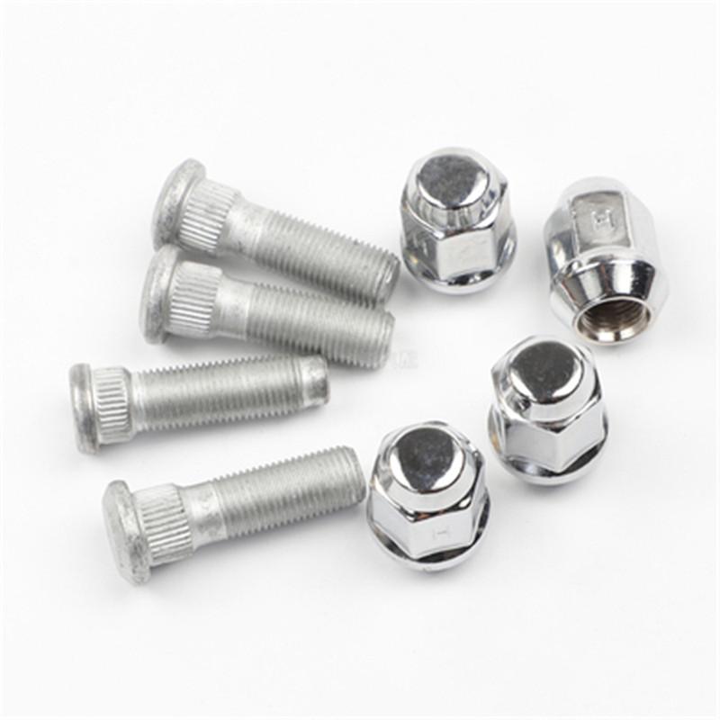 Tornillo de Rueda de Coche Tuerca de Cubo Varilla de Tornillo Para Great Wall Hover H3 H5 Wingle 3 5 6 Haval M2 M4 C30 C50 Florid 1set