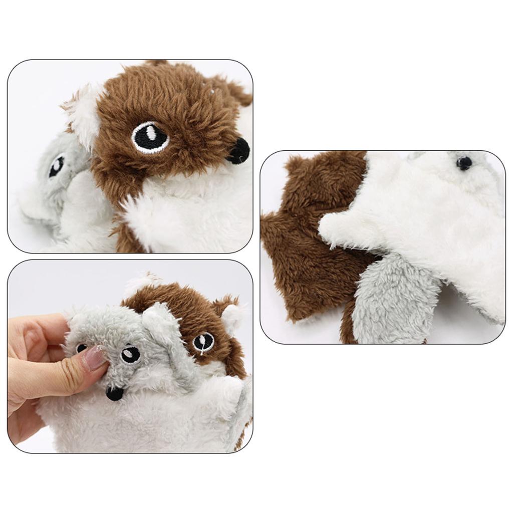 2 STKS Interactief Pluche Muis Speeltje voor Katten met Ritselend Geluid en Zacht Bijtspeeltje voor Binnenvermaak