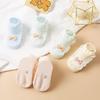 2 Paar/Set Baby Schleifen Socken Für Mädchen Baumwolle Spitze Socken Säugling Mädchen Kinder Socke Freizeit Weich Sommer Kleinkind Neugeborenen Socken Für Kinder