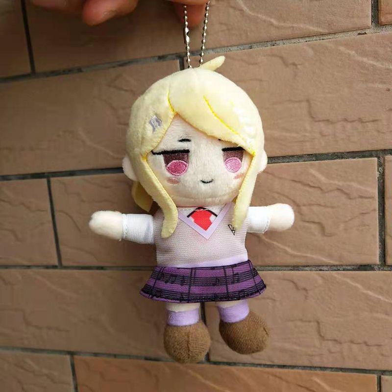 Danganronpa Anime V3 Dangan Ronpa Oma Kokichi Plush Toy Doll Key Chains Pendant