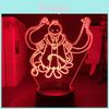 Assassination Classroom Led Night Light With 16color Remote For Home Decor