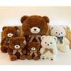 Adorably Charming Bowknot Teddy Bear Plush Toy Cartoon Stuffed Doll For Kids