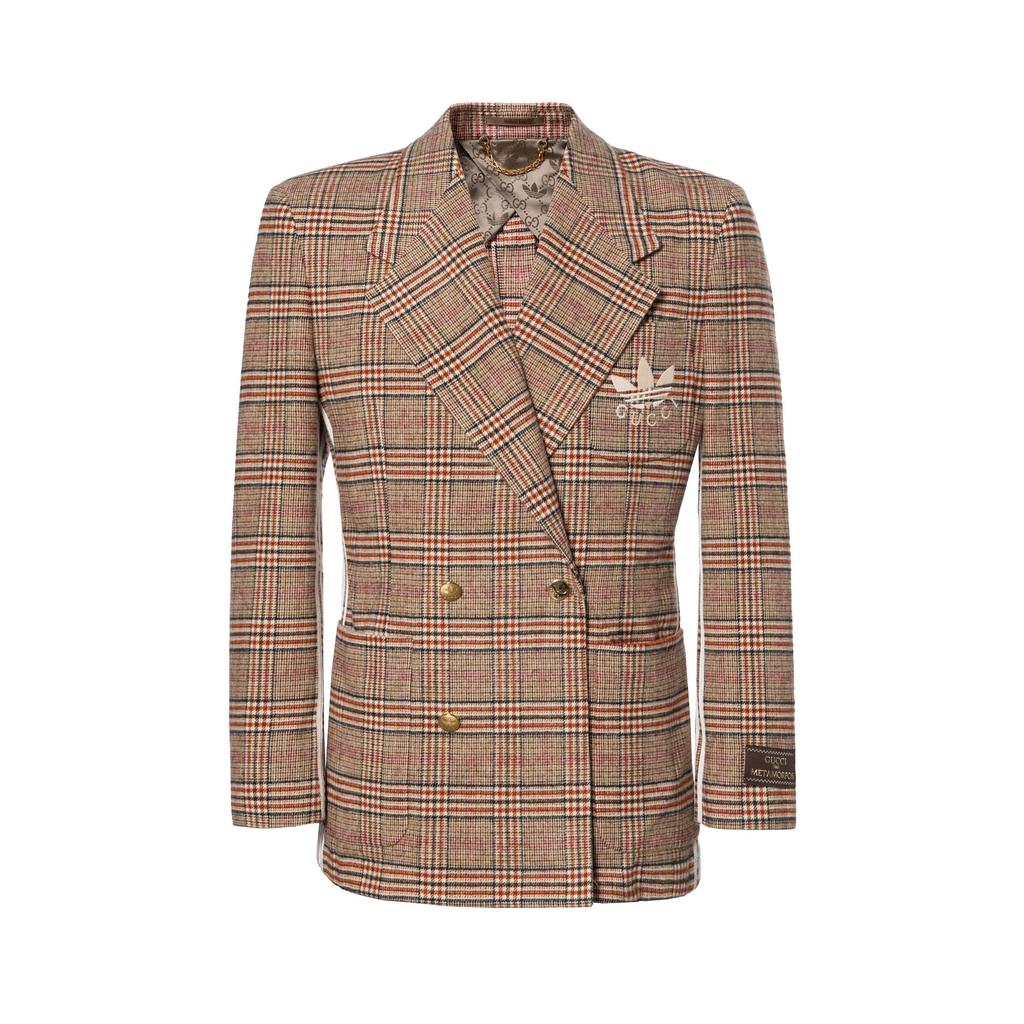 Gucci X Adidas Originals Business Suit Coat Men's Beige 691430-ZAKQL-9037