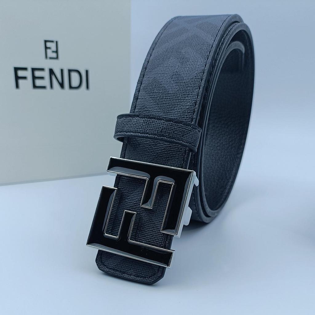 Men's Reversible Luxury Letter Belt, 3.8CM Wide - Classic, Casual, Versatile, Trendy & Business-Ready.