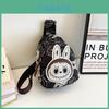 Adorable Cartoon Character Nylon Children's Chest Bag With Lightweight And Breathable Design