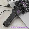 Convoy UV Flashlight SST40 LED(White Light)+395nm UV LED Violets Ultraviolet Rechargeable Torch for Pet Stains Hunting Camping