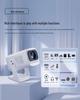8K Ultra HD T50 Smart Portable Projector for Home Use