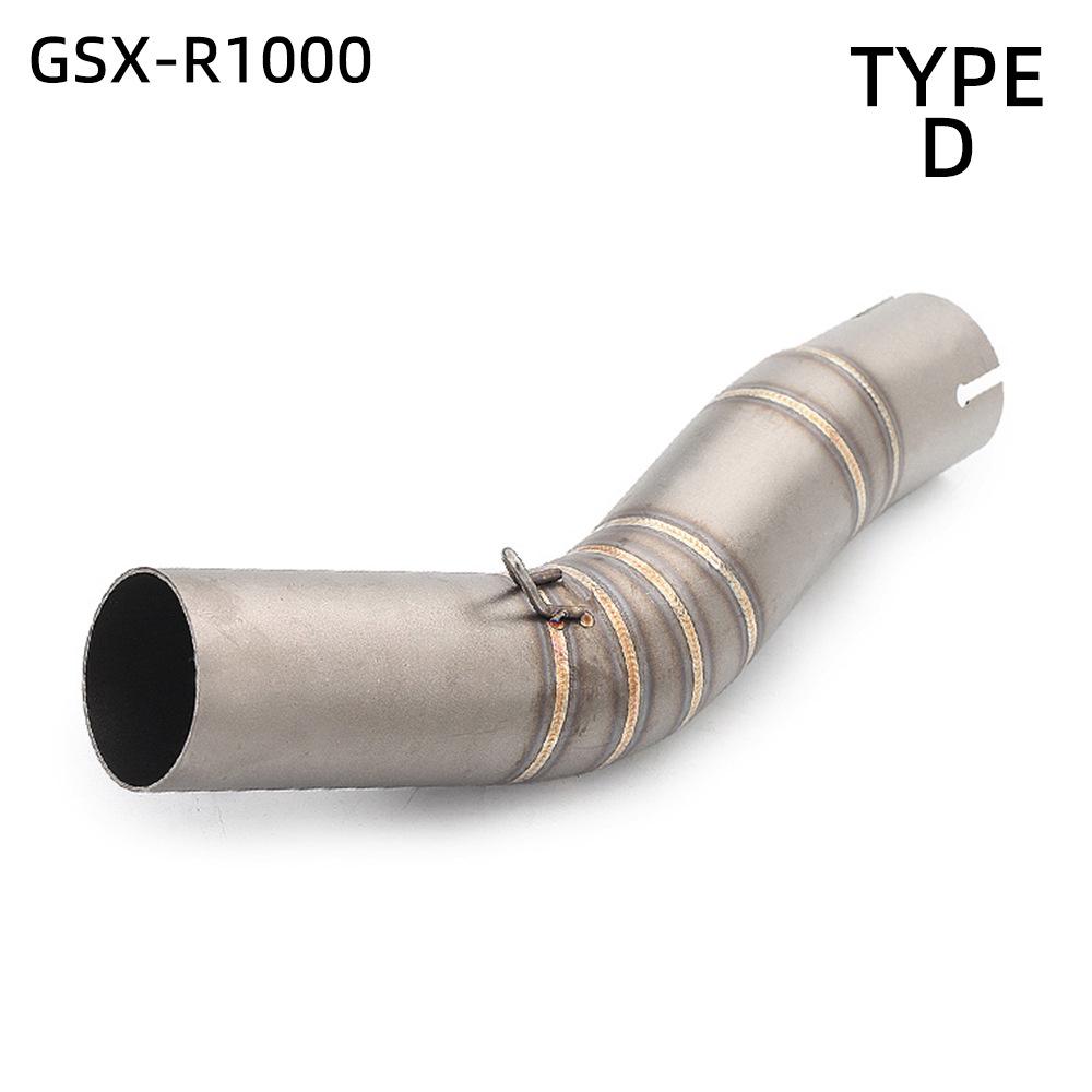Stainless Steel Mid-Pipe Bend for GSXR600/750/1000 RK5-K9 Modification