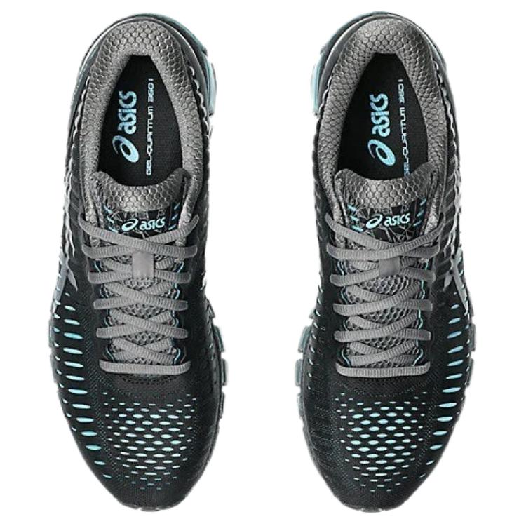 Asics Gel-Quantum 360 Fashionable Comfortable Breathable Support Running Shoes Men Sneaker Black Blue 1203A750-001
