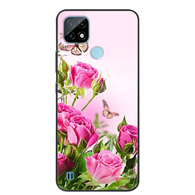

Для Realme C21 Чохол Fashion Soft Silicone Funda Cover For OPPO Realme C21 Phone Case RealmeC21 C 21 C21Y C25 C25s ТПУ Бампер Realme C21Y