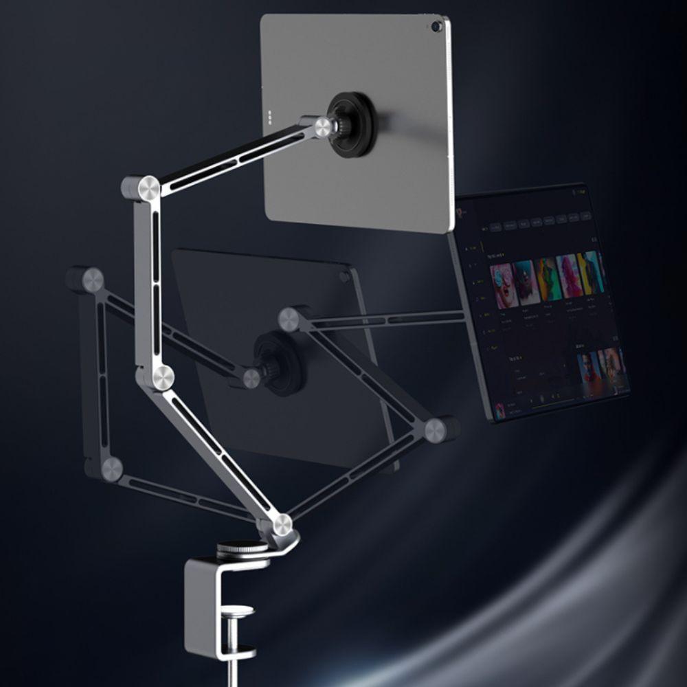 360° Swivel Desktop Tablet Phone Stand Magnetic Tablet Bracket Universal Tablet Holder  for 4-13in