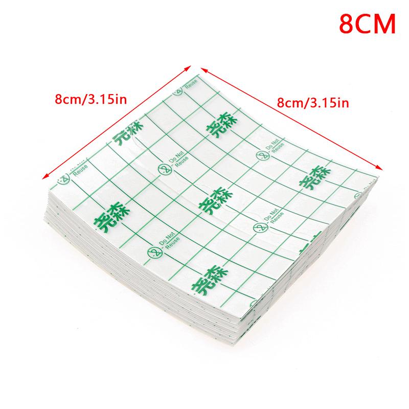 50 шт. водонепроницаемая прозрачная лента для дизайна ногтей полиуретановая пленка — фото 17