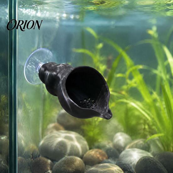 Aquarium Enrichment Decor Betta Fish Hammock, Conch Pad with Strong Suction Cup, Natural Resting Hammock Bed Bubble Nesting Spot for Tanks,