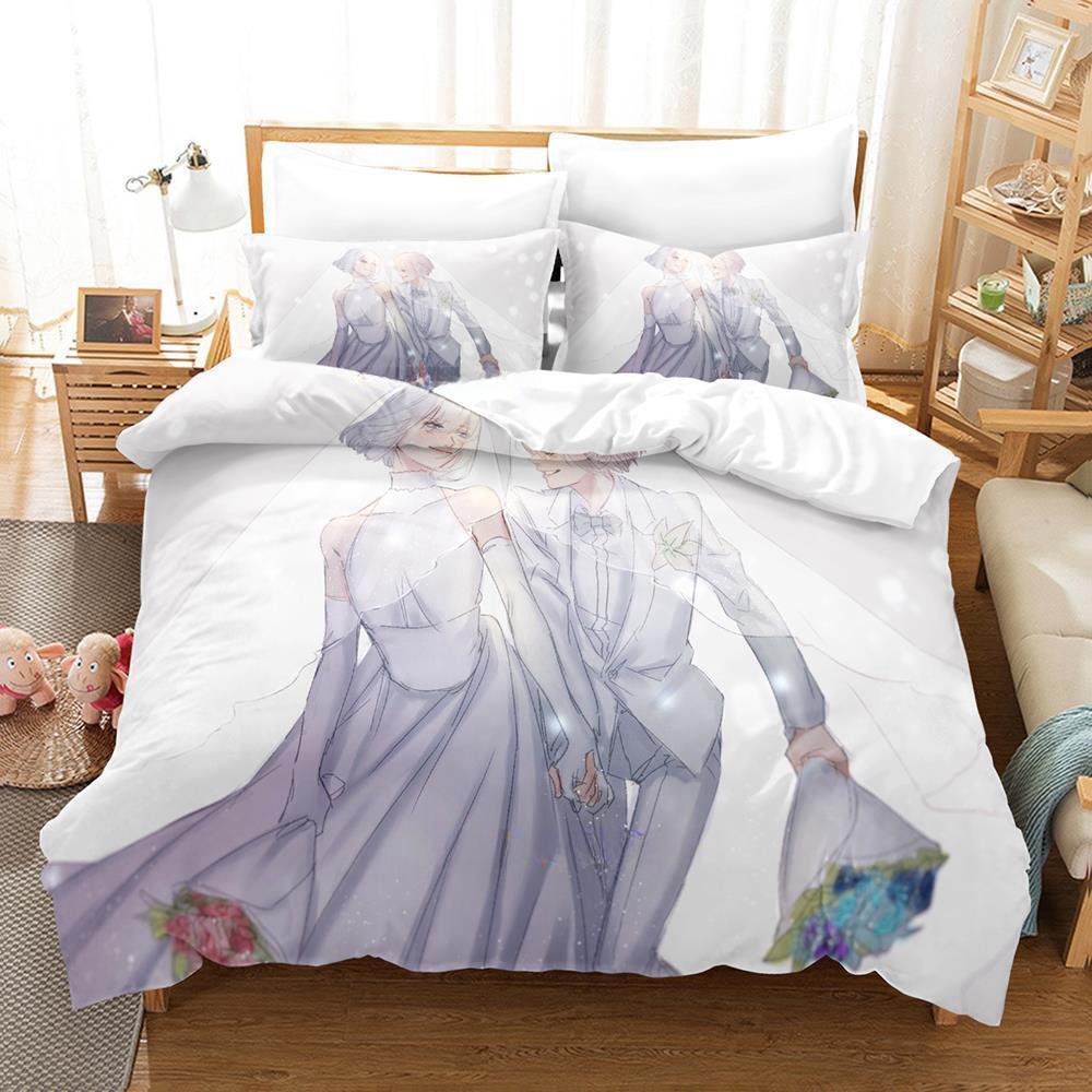 Game Jack Jeanne Bedding Set Single Twin Full Queen King Size Bed Set Adult Kid Bedroom Duvet cover Sets Anime Bed Sheet Set