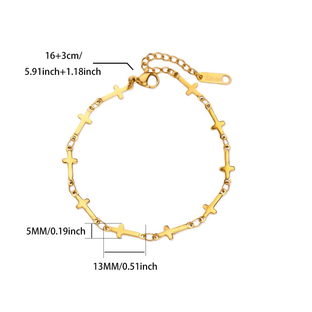 Tiny Heart Stainless Steel Anklet Gold Color Anti Fading Foot Anklets Bracelet Summer Beach Accessories Vintage Jewelry Gifts