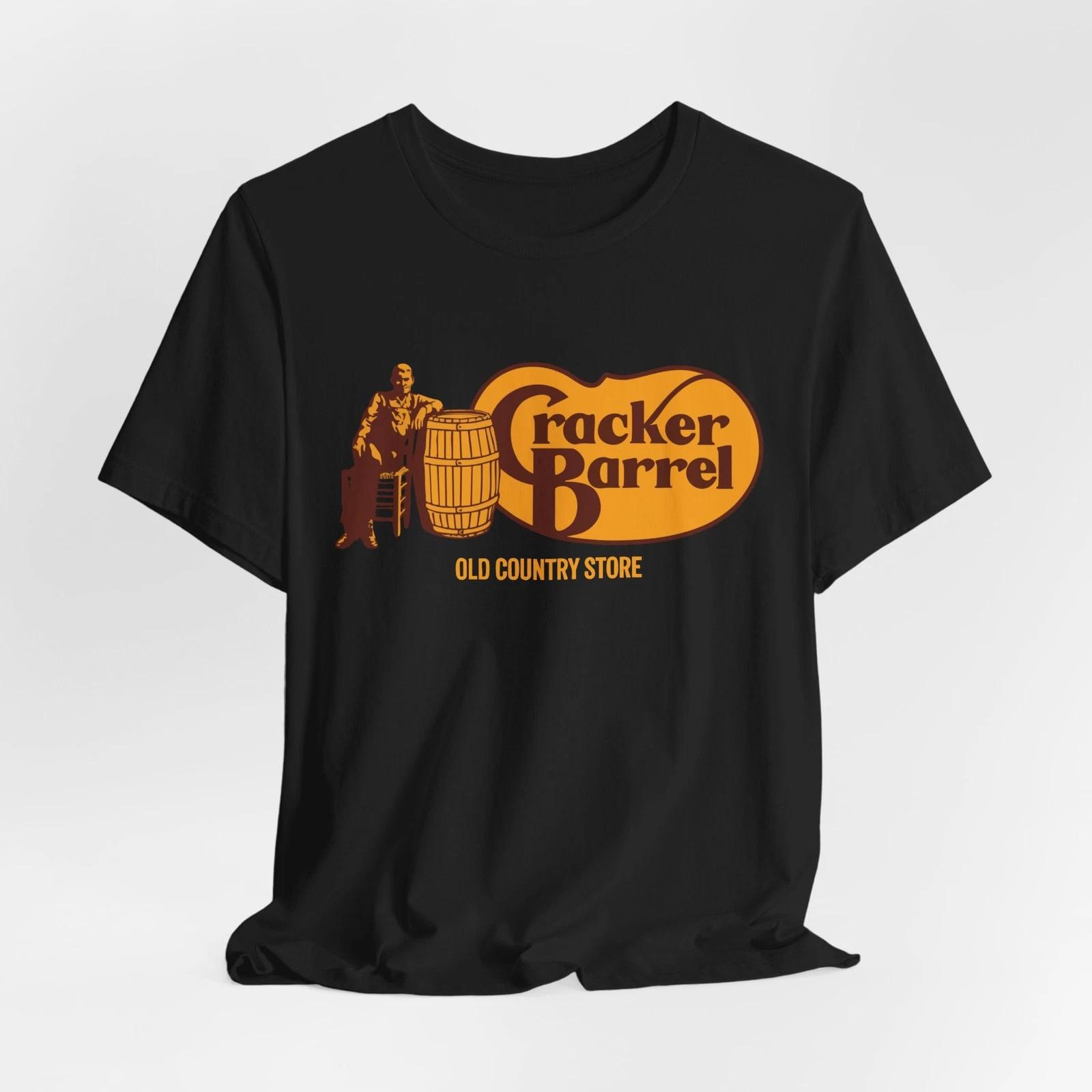 Unisex Adult Casual Graphic Cracker Barrel Restaurant Logo isex T-S... M