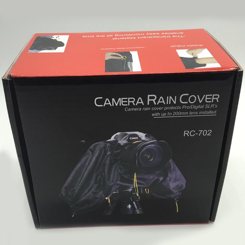 

Дощовик для дзеркальної камери середнього теледіапазону: Дощозахисний, Водонепроникний аксесуар для відеокамери Yes чорний