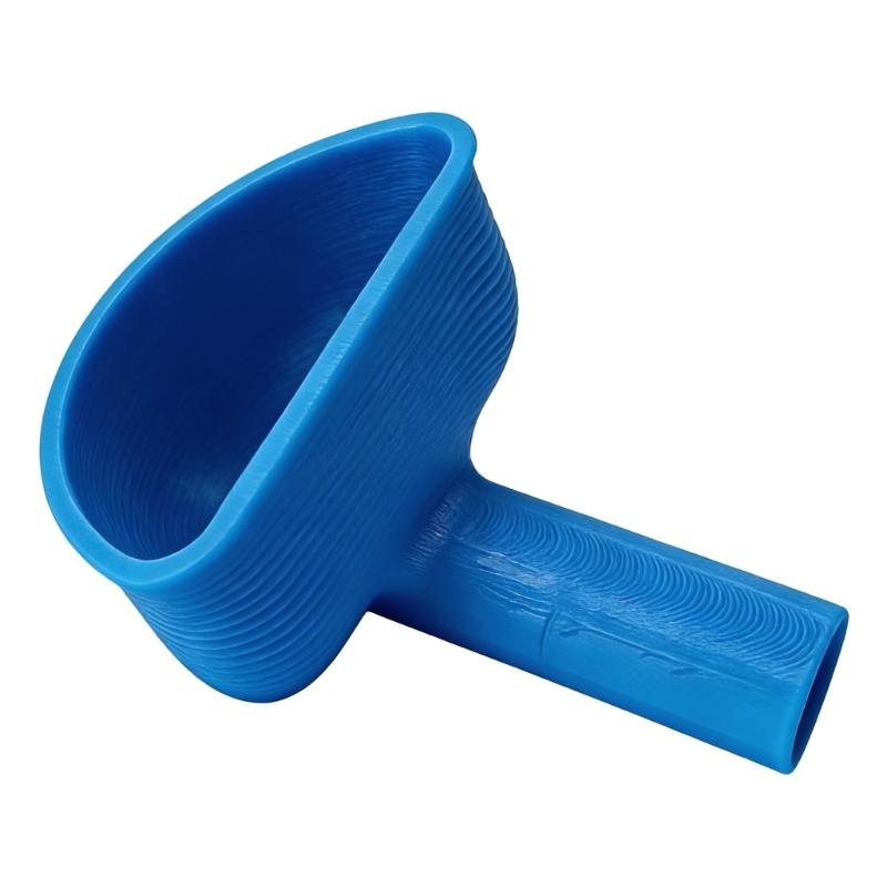 

Camping Water Inlet Filler Funnel For Motorhome Quick Connection Design Lightweight And Rustproof Ideal For Travelers синій