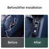 For Zeekr 9X Car Second Row Seat Dock Rear Fast Charging Retractable Cable Charger Extension Cord Interior Accessories