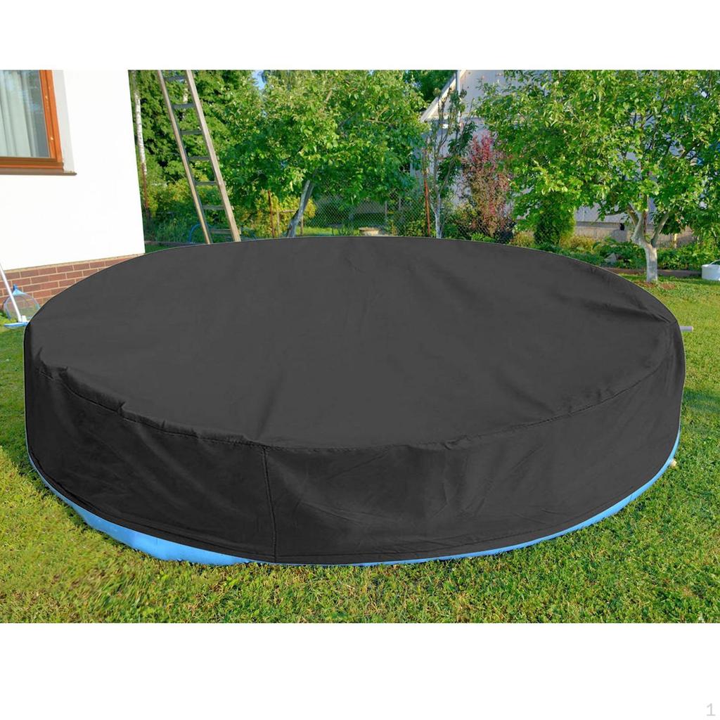 Round Pool Canopy Cover for Dust and Rain Protection In Garden Beach