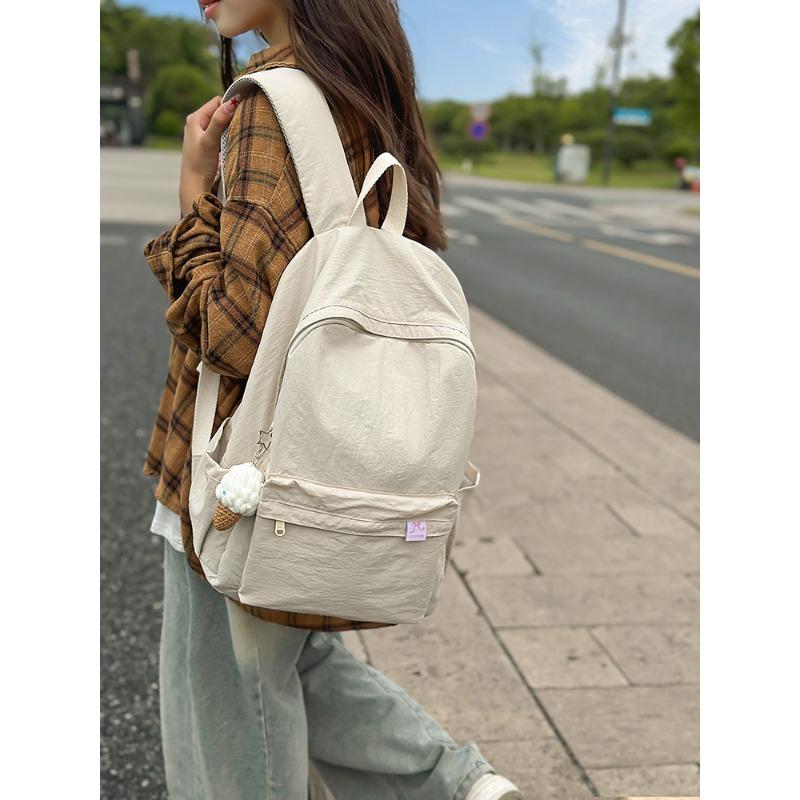 Large Capacity Student Schoolbag New Girl Versatile Backpack Computer Travel Backpack