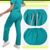 V-neck Nurse Uniform Spa Beauty Scrub Suit Set
