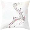 Merry Christmas holiday decoration cushion cover sofa office seat car ornaments bedroom room home  45x45cm