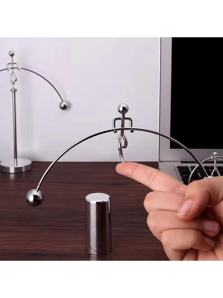 1 шт.-Креативный маятник баланса Маятник Подарок выпускнику студента Маятник с шаром маятника физики Ньютона Маятник постоянного движения M