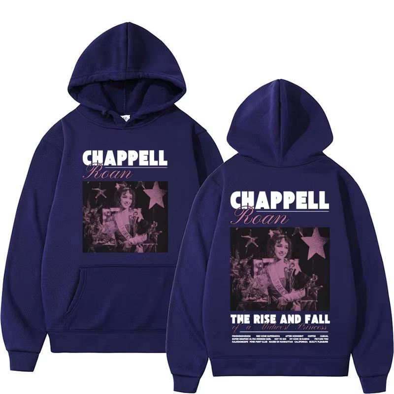 Chappell Roan Midwest Princess Tour Women Hoodie Sweatshirt Hoodies Fashion Fashion Print Long Sleeve Unisex Casual Print sweatshirt Oversized