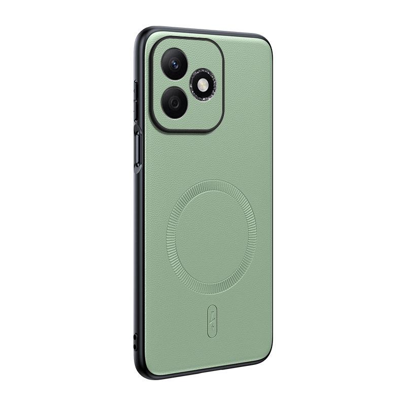 For Honor 600 Lite Case Magnetic Leather Shield Cover Anti-Fingerprint Non-Slip PC+TPU Case For Honor 600 Lite