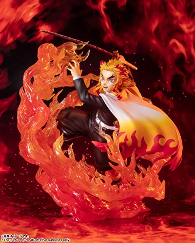TAMASHII NATIONS Figuarts ZERO Demon Slayer: Kimetsu No Yaiba Rengoku Anjuro Flame Breathing Approx. 180mm PVC/ABS Painted Complete Figure