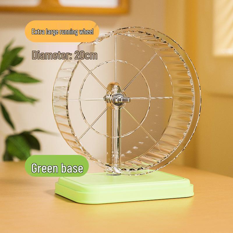 

Очень большое бесшумное колесо для бега хомяка «Цветок богомола» с подставкой для ландшафтного дизайна клетки